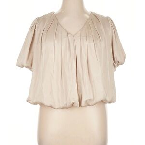 Elegant Champagne Women's Top
